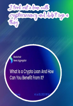 How to get a crypto loan